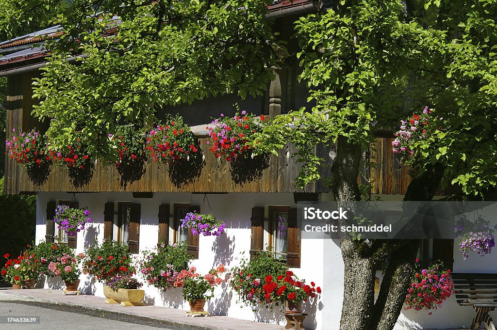 Vue de la maison en Oberbayern - Photo de Allemagne libre de droits