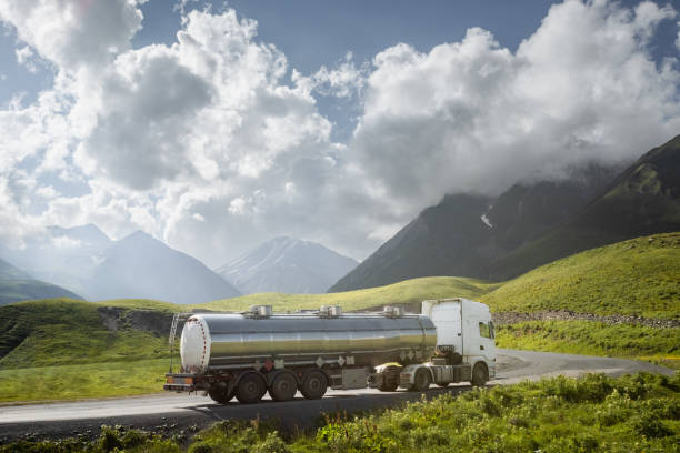 istock fuel tanker truck on th mountain road 1746338077