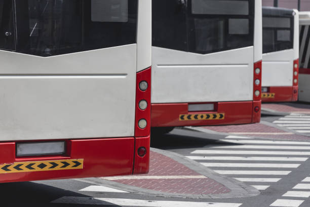 istock Bus at bus stop. Public Transportation. 1746338985