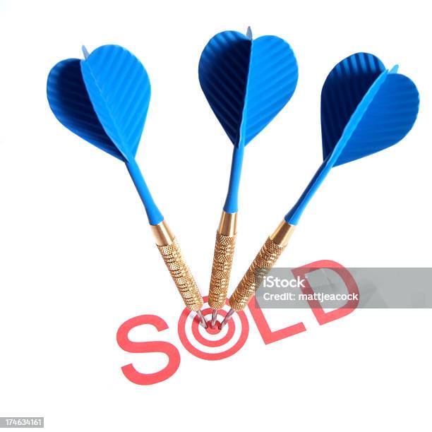 Sold Target Stock Photo - Download Image Now - Accuracy, Achievement, Aiming