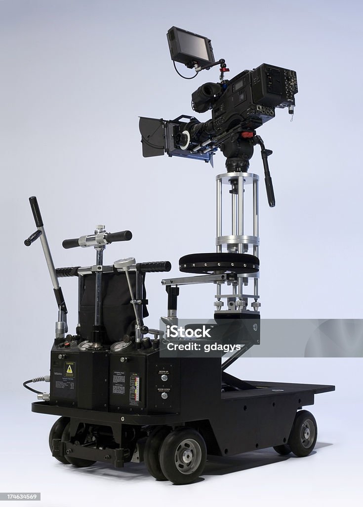actie Verwachting vreugde Professional Video Camera Dolly Stock Photo - Download Image Now - Camera  Dolly, Movie Camera, Aiming - iStock