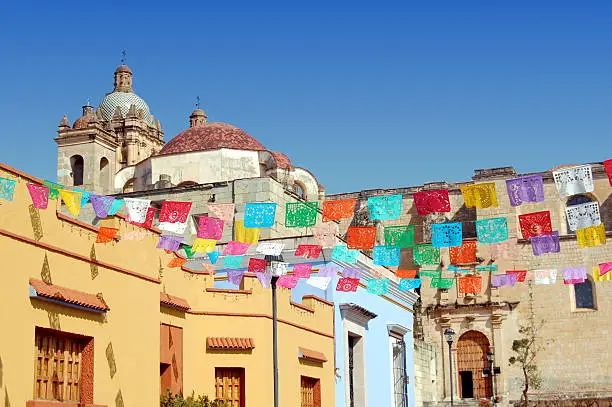 Santa Domingo church in Oaxaca, Mexico.