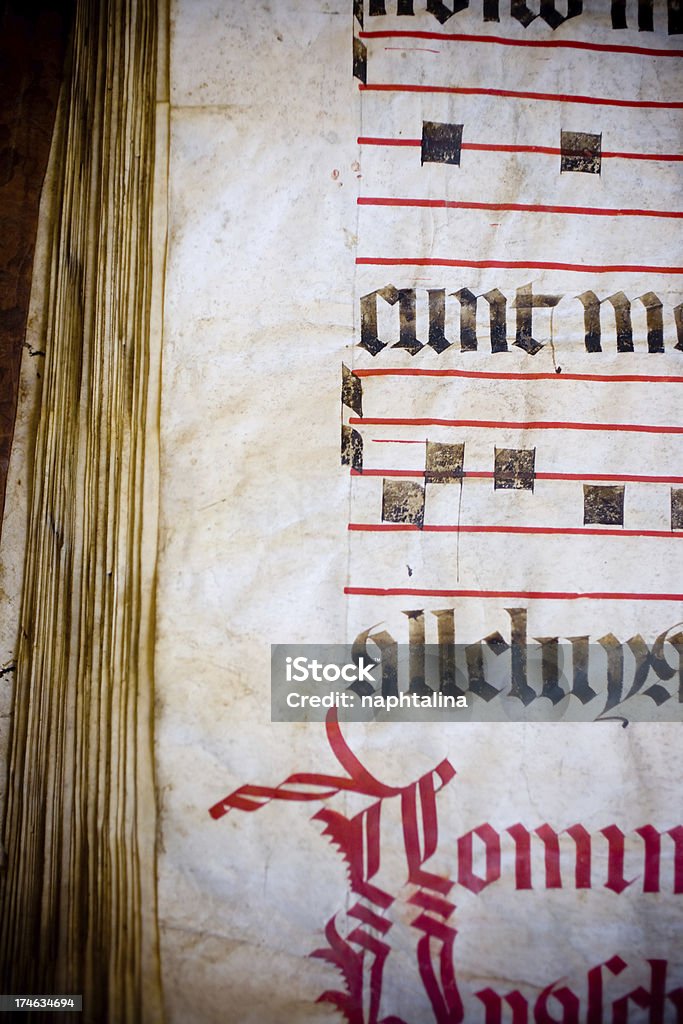Latino Manuscrit - Photo de Antiquités libre de droits