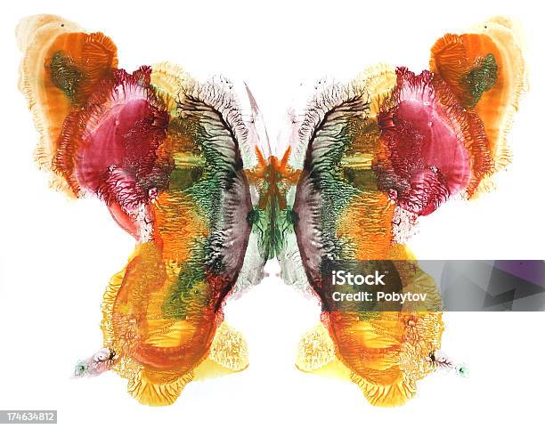 Fantastische Schmetterling Stock Vektor Art und mehr Bilder von Abstrakt - Abstrakt, Alterungsprozess, Aquarell