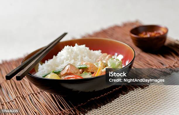 태국인 카레 생선 야채 라이스 아시아 설정 카레 가루에 대한 스톡 사진 및 기타 이미지 - 카레 가루, 태국 문화, 쌀-주식