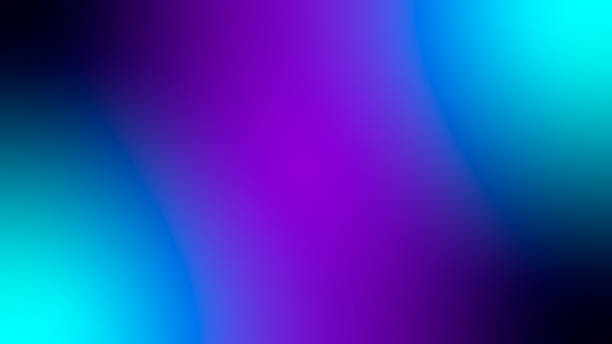 Captivating Bright Robin Egg Blue and Seoul Purple Gradient Background. Colorful Gradient Background, abstract background. Gradient blurred colorful background, for product art design, social media, banner, poster, business card, website, brochure..