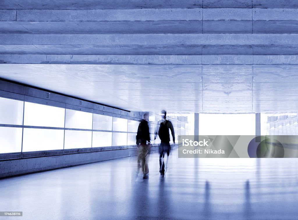 Luz no túnel - Foto de stock de Abstrato royalty-free