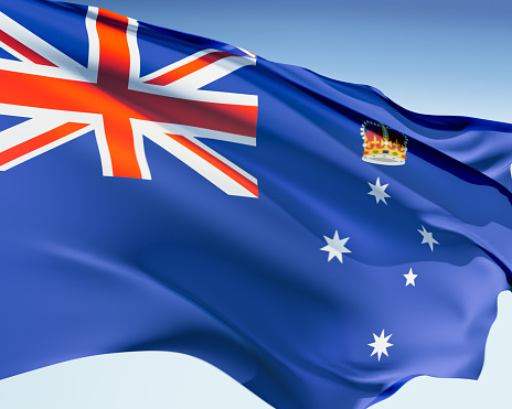 Bandera de Victoria (Australia photo