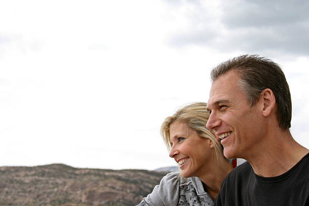 Smiling Couple stock photo