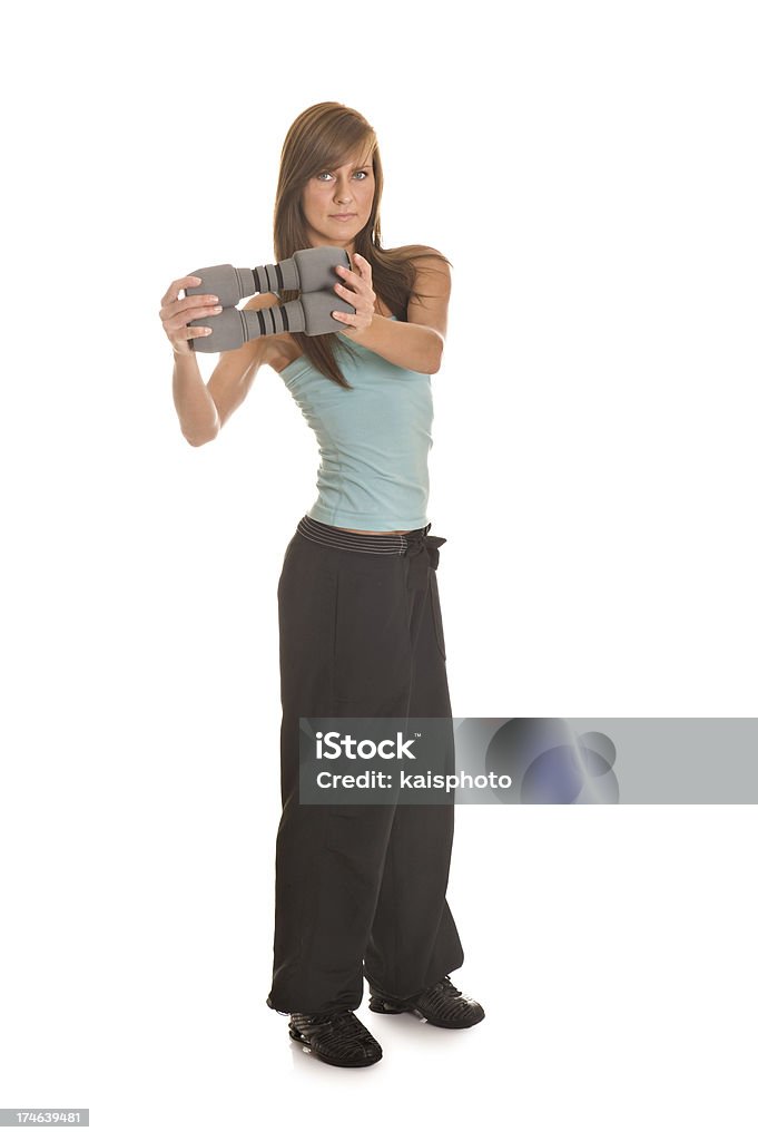 Mujer el ejercicio - Foto de stock de 20 a 29 años libre de derechos