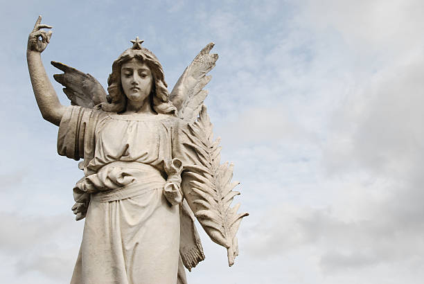 istock Angel with palm branch 174639807