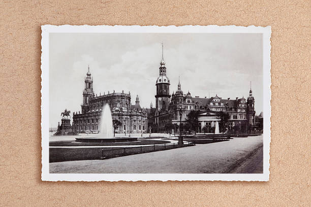 Dresden Hofkirche and Castle 1920