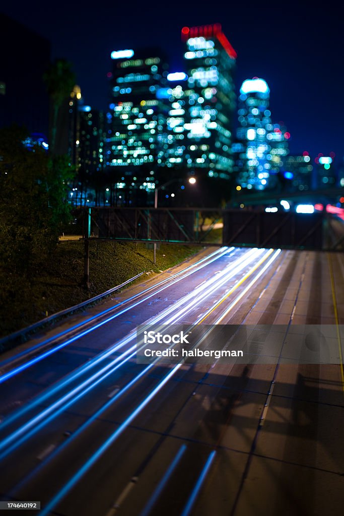 Cityscape and highway Activity Stock Photo