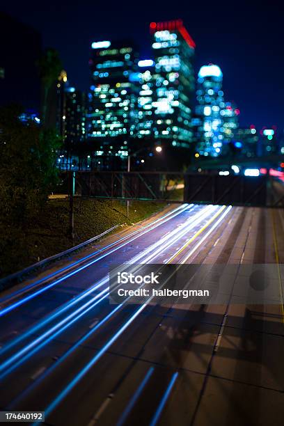 Cityscape And Highway Stock Photo - Download Image Now - Activity, Blurred Motion, Bright