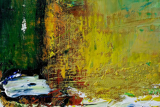 istock Abstract painted green art backgrounds. 174640987