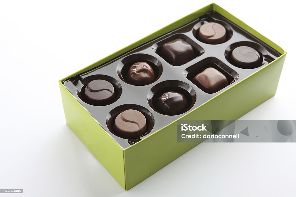 Pudełko z czekolady - Zbiór zdjęć royalty-free (Bez ludzi)
