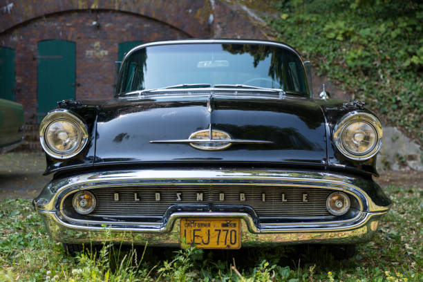 Old car in Miami Beach.