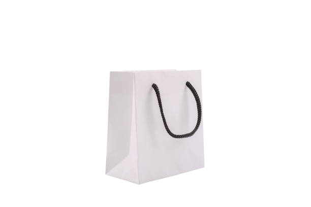 istock White paper shopping bags isolated on white background. 1746434567