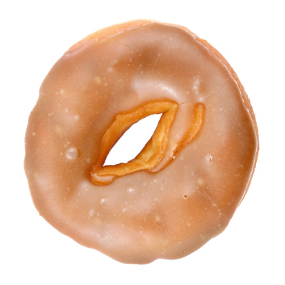 A maple glazed donut.