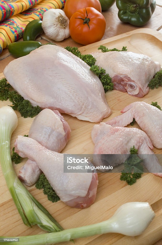 Primas de pollo - Foto de stock de Ajo libre de derechos