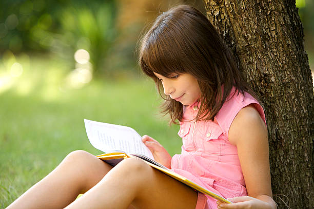 little girl stock photo