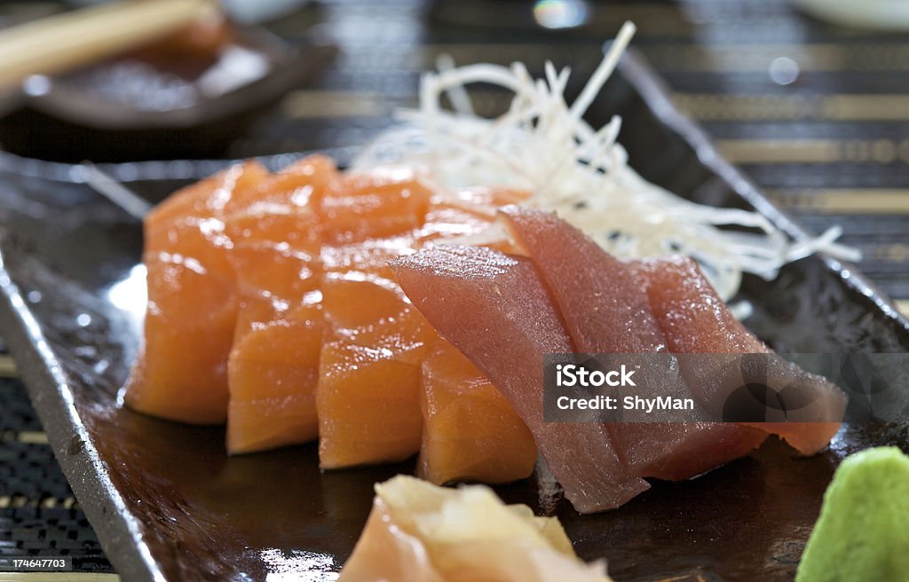 Fresco sashimi - Foto stock royalty-free di Alimentazione sana
