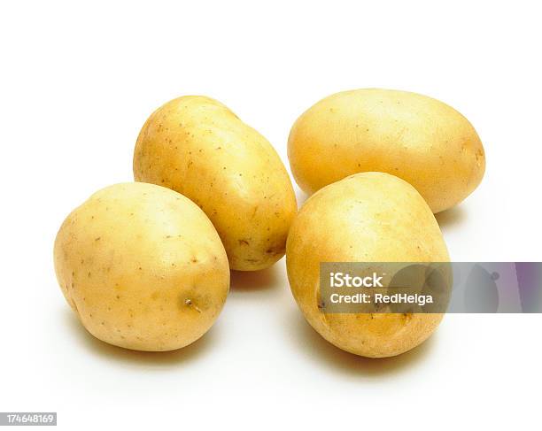 Cztery Ziemniaki - zdjęcia stockowe i więcej obrazów Ziemniak - Ziemniak, Artykuły spożywcze, Bez ludzi