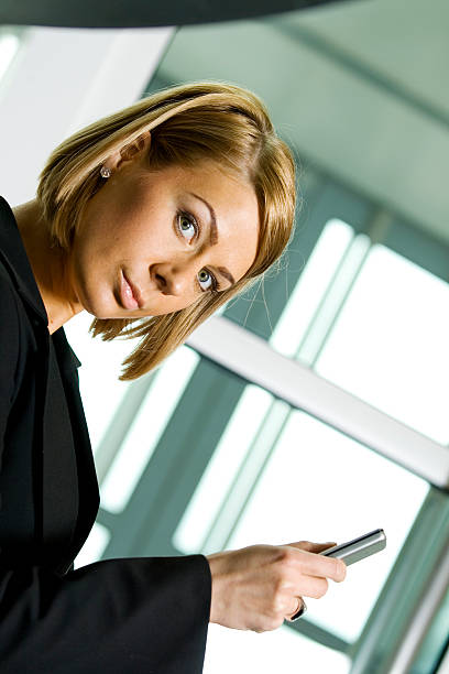 istock Cheerful businesswoman 174648889
