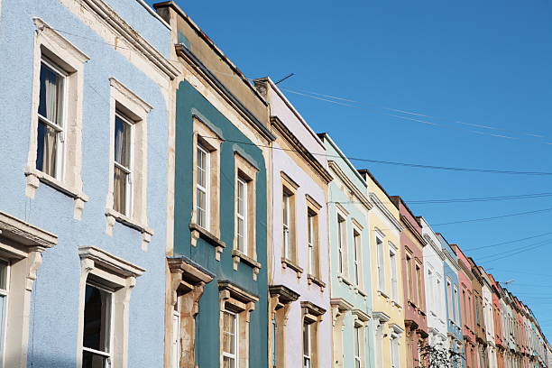 istock Victorian Coloured Houses 174649112