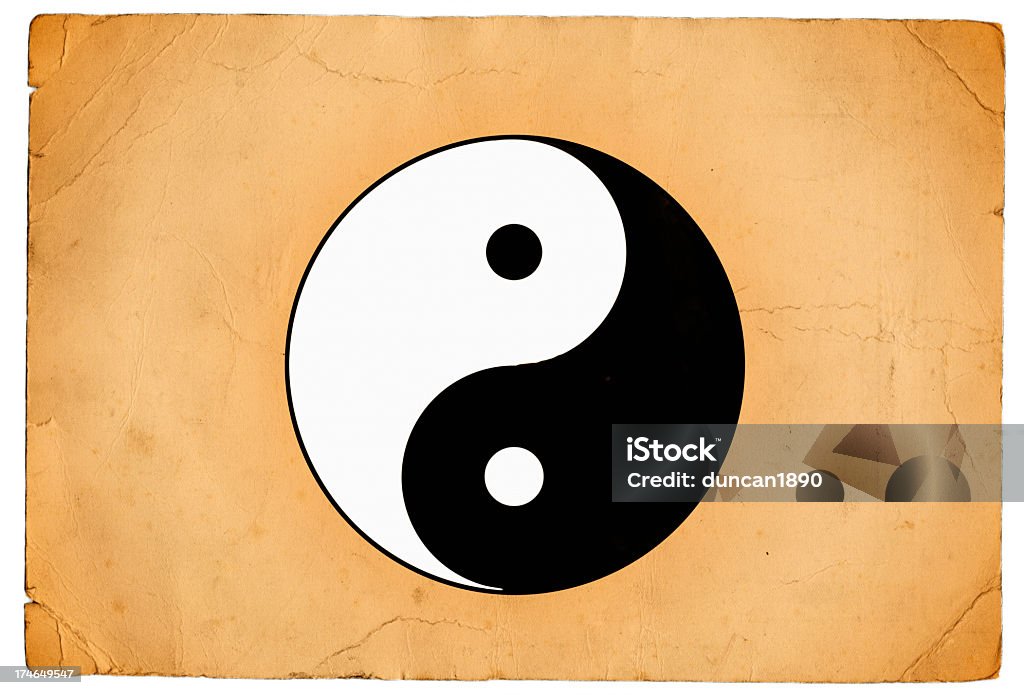 Yin und Yang-Symbol - Lizenzfrei Yin und Yang-Symbol Stock-Foto