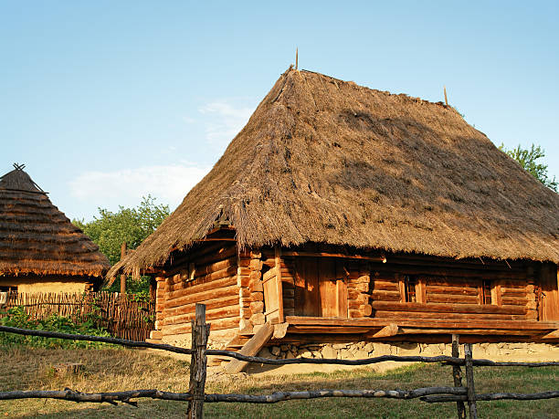 istock Traditional Ukrainian Houses 174649657