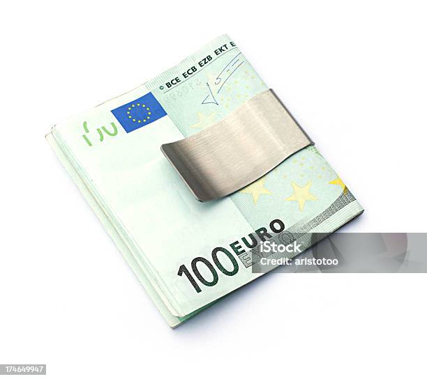 Зажим Для Денег — стоковые фотографии и другие картинки Зажим для денег - Зажим для денег, 100 евро, Без людей