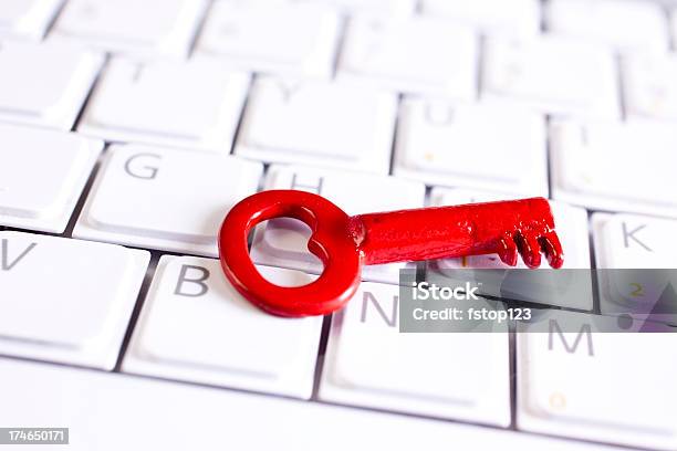Red Key Edit Red Key On A Computer Keyboard Stock Photo - Download Image Now ...