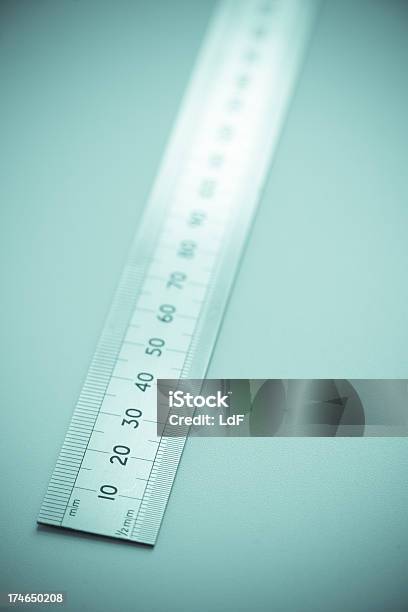 High Key Centimeter Ruler Stock Photo - Download Image Now - Centimeter, Close-up, Construction Industry