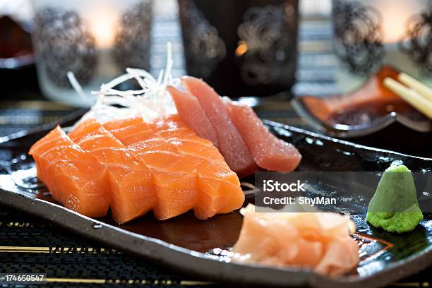 Frescos Sashimi - Fotografias de stock e mais imagens de Alimentação Saudável - Alimentação Saudável, Atum - Peixe, Comida