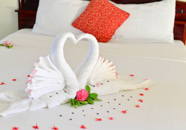 istock Bedroom of luxury hotel 1746506014
