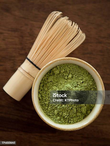 Maccha I Bambus Whisk Serii 2 - zdjęcia stockowe i więcej obrazów Herbata Matcha - Herbata Matcha, Trzepaczka druciana, Bambus - Tworzywo