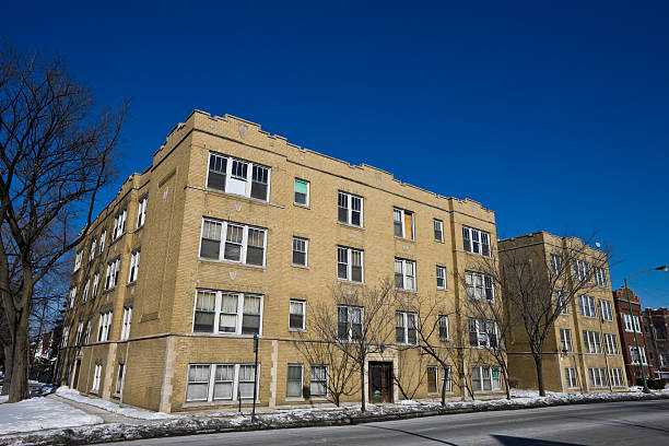 istock Vintage Apartments in Irving Park Chicago 174651275
