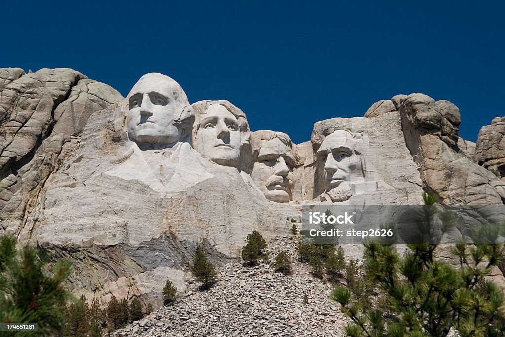 Quatro presidentes - Foto de stock de Abraham Lincoln royalty-free