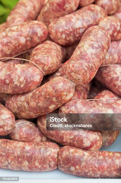 Salsicce Italiano - Fotografie stock e altre immagini di Alimentazione non salutare - Alimentazione non salutare, Ambientazione esterna, Carne