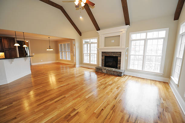 istock Vacant Living Room in Home Interior 174652053