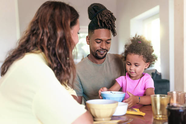 Multicultural Breakfast: Family Bonding in the Living Room