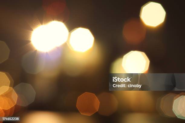 Night Lights Bokeh Stock Photo - Download Image Now - Abstract, Art, Arts Culture and Entertainment