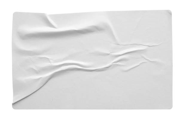 istock Paper sticker label isolated on white background 1746525332