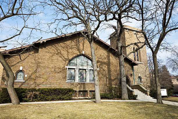 istock Craftsman Style Church in Chicago 174652936