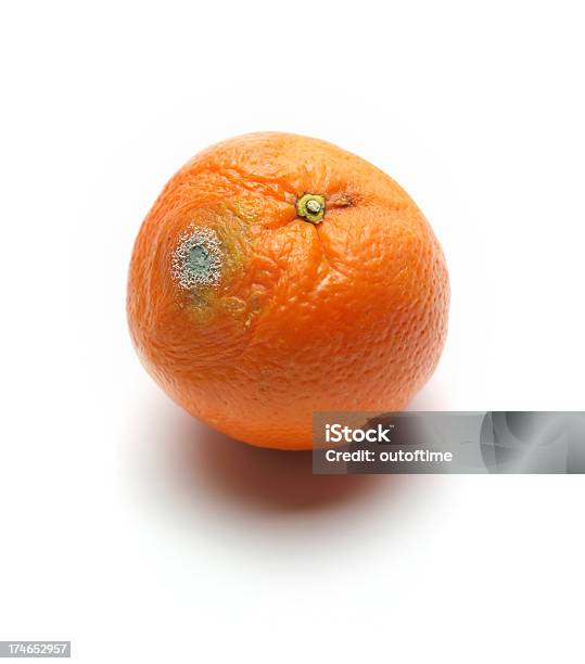 Rotten Orange Stock Photo - Download Image Now - Orange - Fruit, Orange Color, Rotting