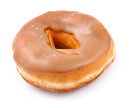 A maple glazed donut.