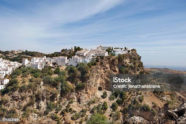White Village Of Casares In Andalucia Spain Stock Photo - Download Image Now - Vejer De La Frontera, Andalusia, Casares