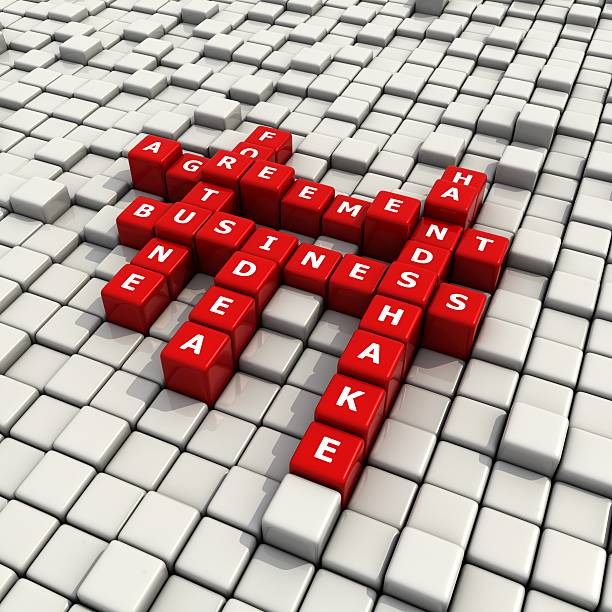 istock business convex blocks crossword 174654106