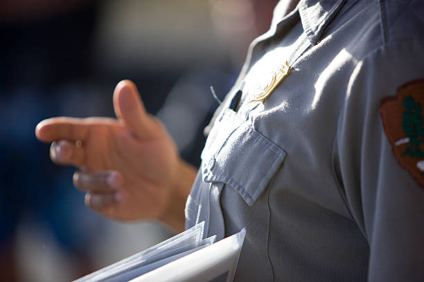 Park warden XXXL "Park warden, canon 1Ds mark III" prison guard stock pictures, royalty-free photos & images